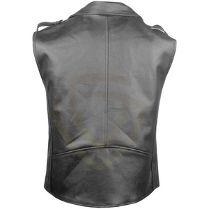 Chaleco de cuero para hombre al por mayor, transpirable, de invierno, gran oferta, color y logotipo personalizados - Product Image 4