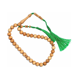 Tasbeeh de Madera Natural Hecho a Mano, Material Sólido, Precio Económico, Nuevo, para Uso Diario - Product Image 3