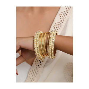 Conjunto de Brazaletes de Moda Étnica Tradicional para Mujer, Accesorios de Joyería Decorativos - Product Image 2