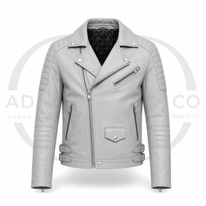 Custom <b>Biker</b> <b>Jacket</b> Manufacturer | Premium Motorcycle Leather <b>Jacket</b> | <b>Men's</b> & Women'<b>s</b> Fashion Riding <b>Jacket</b> | - Product Image 4