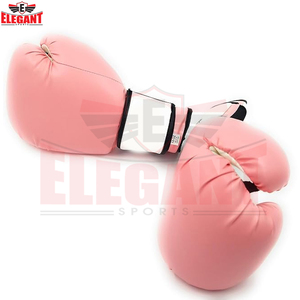 Guantes de Boxeo Multiusos Color Rosa Desgastado, Marca Privada, Ergonómicos, con Soporte para Muñeca, Equipo de Entrenamiento para Bolsas de Boxeo - Product Image 3