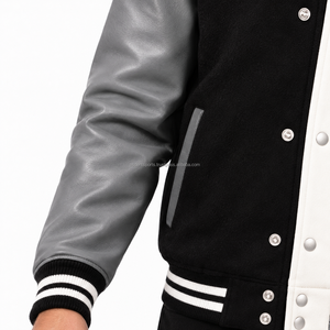 Custom Men Varsity <b>Jacket</b> Wholesale Baseball Letterman College <b>Jacket</b> Bomber Outerwear for Men Chenille Embroidery OEM Supplier - Product Image 3