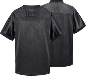 Maillot de sport en mesh noir à manches courtes, léger, séchage rapide, broderie personnalisée, 100% polyester, t-shirt athlétique - Product Image 1