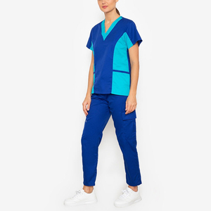 Operating Room Medical <b>Scrubs</b> <b>Set</b> for Hospital Use Nurse Dental Surgery Summer Breathable <b>Scrub</b> <b>Sets</b> - Product Image 2