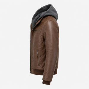 Unisex White PU Leather <b>Biker</b> <b>Jacket</b> Asymmetric Zip Lapel Collar Side Buckle Fashion Outerwear for Casual Streetwear - Product Image 4