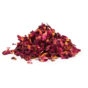 Natural Organic Dried Rose Petals Sliced and Dried through FD Process Biodegradable Flower Confetti for Wedding Bath Drink