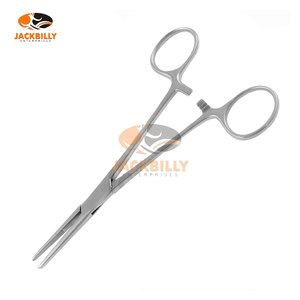 Pinzas Hemostáticas Quirúrgicas Manuales Premium Cairns de 15.0 cm, Pinzas para Arterias Rectas de Acero Inoxidable de Alta Calidad, Certificación CE - Product Image 4