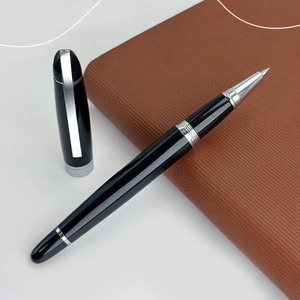 NMJR3003 Bolígrafo de Lujo para Regalo Empresarial, de Latón Negro Resistente con Punta de 1.0 mm, Logotipo Personalizado, Uso Promocional, para la Escuela/Oficina, 33 g - Product Image 2