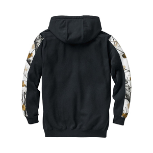 Pull à capuche en polaire camouflage pour homme, logo cerf brodé, vêtement décontracté d'automne, coupe classique - Product Image 4