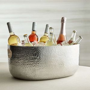 Luxury serve ware piece glamorous party accessory modern metallic bucket elegant wine presentation luxury home decor celebration - Product Image 2