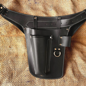 OEM/ODM Handmade leather florist <b>tool</b> <b>belt</b> durable gardening organizer professional waist pouch multi pocket wholesale Price - Product Image 4
