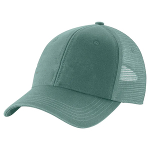 Casquette Trucker Unisexe 6 Panneaux Gris Uni en Tissu Mesh – Chapeau Décontracté Ajustable pour Adultes – Idéale Printemps-Été - Product Image 6