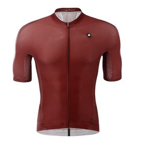 Maillot de cyclisme personnalisé à manches courtes pour homme, respirant, anti-humidité, coupe ajustée, pour vélo de route, sublimation vierge - Product Image 2