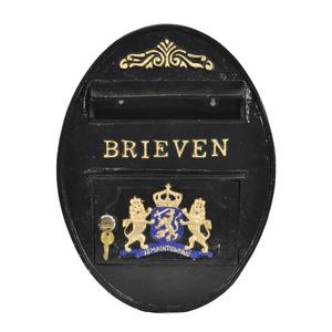 Wall Mount Oval Shape <b>Mailbox</b> For Home Customizable Weatherproof Antique Post Box For Decoration Christmas Event Supplies - Product Image 5