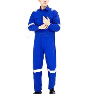 Traje de Trabajo de Poliéster de Alta Visibilidad Personalizado al por Mayor, Overol de Seguridad para Trabajar - Product Image 1