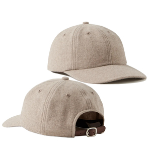 Casquette de baseball unisexe à 6 panneaux, casquette de baseball de couleur unie, casquette de baseball ajustée, casquette de baseball de style décontracté, casquette de baseball taille adulte - Product Image 3
