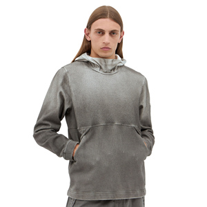 Ensemble de survêtements d'hiver pour hommes en deux pièces, sweat-shirts à capuche, couleur unie, polaire, cordon de serrage, respirant, personnalisable, qualité supérieure - Product Image 2
