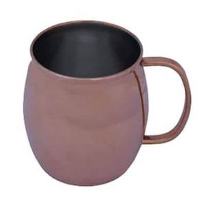 Mug en cuivre lisse en gros pour cocktails et bières – Fournitures professionnelles pour barman – Indispensable pour Moscow Mule - Product Image 1