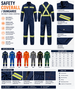 Custom Hi Vis Reflective Bib Pants <b>Waterproof</b> Breathable Ripstop Safety Bib <b>Overall</b> Unisex PU Coated Cotton Workwear Bib Brace - Product Image 6