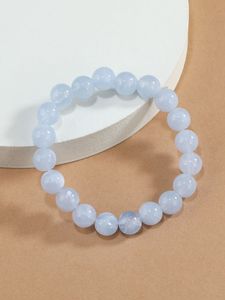 Pulsera de Resina Acrílica Hecha a Mano, Joyería Elástica con Cuentas, Regalo de Moda para Mujeres y Niñas - Product Image 4