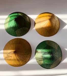 Chapeau conique en feuille de lotus vietnamien en gros, chapeau traditionnel non la, chapeau pare-soleil pour un usage quotidien, événements, couleurs personnalisées OEM - Product Image 5