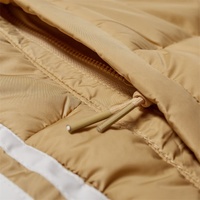 Veste d'hiver décontractée pour homme sur mesure, légère et chaude, avec capuche amovible, respirante, fermeture éclair, grandes tailles, OEM ODM