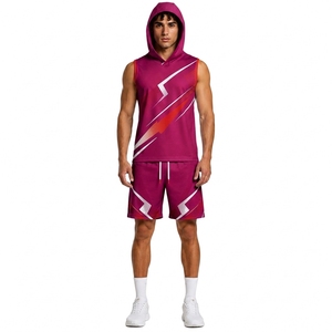 Uniforme Deportivo sin Mangas Performance 7 on 7 con Jersey con Capucha y Pantalones Cortos de Entrenamiento a Juego - Product Image 1
