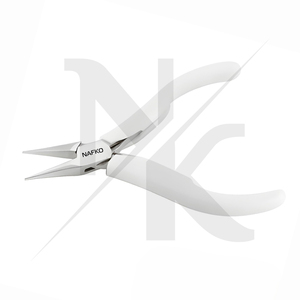 Pince à bec de chat Lindstorm de précision 120 mm en acier inoxydable pour la fabrication de colliers et le tirage de fils d'argent et d'or - Product Image 3