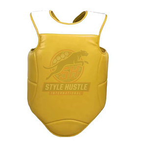 เสื้อเกราะป้องกันอกสำหรับชกมวย MMA แบบใหม่ แผ่นรองหนา ป้องกันการกระแทกสำหรับศิลปะการต่อสู้ - Product Image 2