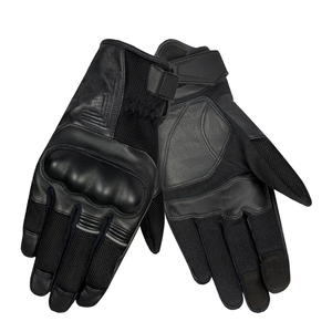 Guantes de Motocicleta de Cuero con Logotipo Personalizable, Impermeables, con Pantalla Táctil, Cierre de Gancho y Bucle, Unisex, para Carreras - Product Image 1