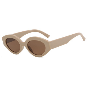 Fashion Custom Personality Retro Small Oval <b>Sunglasses</b> Female PC Frame Women <b>Sunglasses</b> - Product Image 4