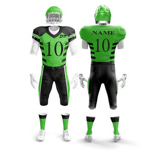 Customized High Quality Breathable American Football Uniform Latest Best Design Sports Jersey Shorts Sets Printed Unisex Adults - Product Image 5
