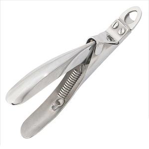 Cortador de Uñas Postizas de Acero Inoxidable de 5 Pulgadas, Cortador y Recortador para Dar Forma a las Puntas de Uñas Acrílicas y Artificiales - Product Image 1