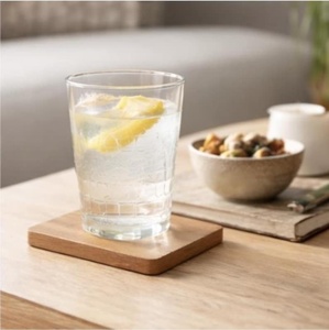 Posavasos de Madera Elegantes y Populares, Portavasos Multiusos, Base para Tazas de Té, Posavasos de Madera, Decoración Moderna y de Lujo para Cafetería, Restaurante y Hogar - Product Image 3