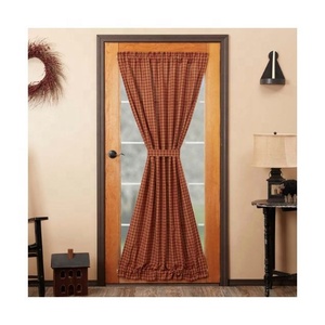 2024 American Style Custom Made Modern Oil Painting Printed Door Curtains Handmade Living Dining Bedroom Wedding Decor - Product Image 5