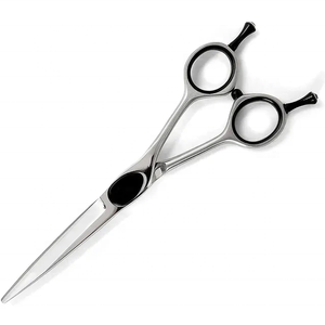 Ciseaux de coiffure professionnels en acier inoxydable de 6 pouces de haute qualité, marque privée, pour la coupe de cheveux, vente en gros - Product Image 2