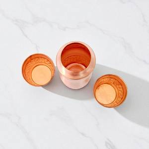 BURAQ HANDICRAT Copper Water <b>Bottle</b> 1L Design for Travel - Product Image 4