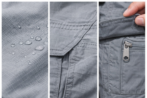 Pantalones Cargo de Senderismo Deportivos Casuales de Invierno para Hombre, Tejidos, Planos, de Secado Rápido, Impermeables, de Nailon, Unisex, Transpirables, Tácticos, de Cintura Media - Product Image 3