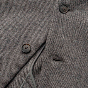 OEM Service Design Your Own Logo <b>Men's</b> Woolen Polyester/Wool Trench Coats High Quality Turn-down Collar Wool Coat - Product Image 6