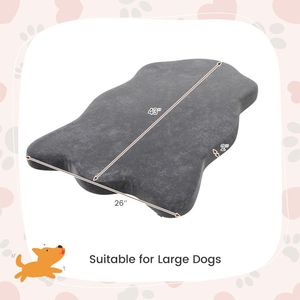 Orthopedic <b>Memory</b> <b>Foam</b> <b>Dog</b> <b>Bed</b> <b>Large</b> <b>Dog</b> Pet <b>Bed</b> with Support Features - Product Image 4