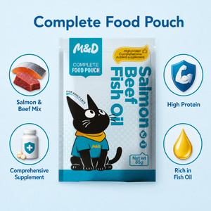 Alimento Húmedo <span class=keywords><strong>para</strong></span> <span class=keywords><strong>Gatos</strong></span> en Bolsa de 85g, Alto en Proteínas, Servicio OEM/ODM, Sabor a Pollo Totalmente Natural, Compra al por Mayor - Product Image 3