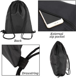 Bolsa Deportiva Impermeable de Nailon con Cordón para Hombres y Mujeres, para Fútbol, Baloncesto, Fitness al Aire Libre, con Asa de Hombro - Product Image 2
