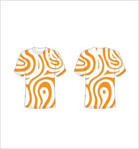 T-shirt à manches courtes pour homme à pois, col rond, coupe classique, décontracté, en coton, imprimé, respirant - Product Image 2