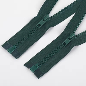 High Quality 5# Square Open-end Zipper Auto Lock <b>Puller</b> Clothing Coat Decorative Zipper in Bulk - Product Image 4