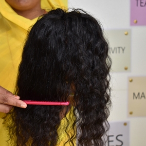 Wholesale 100% Virgin Vietnamese Indian Hair Extensions Natural Remy Curly Machine Double Weft Hair None Chemical - Product Image 3