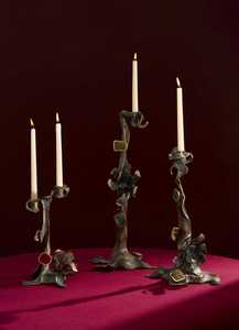 Candelero Ecológico de Aluminio Hecho a Mano Glory Lily, Diseño Artístico Abstracto y Elegante, Decoración Duradera para el Hogar, Navidad, Pascua - Product Image 4