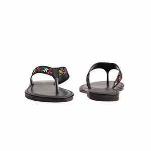 Sandales à talons décontractées noires CL1914 - Product Image 2