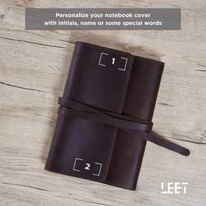 Portafolio Ejecutivo Profesional de Cuero A4, Carpeta para Reuniones con Cubierta de Cuero, Papelería Comercial al por Mayor LBC-0044 - Product Image 5