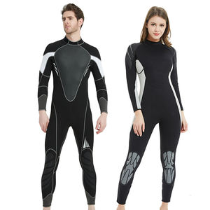 Combinaison de plongée intégrale en néoprène pour homme, avec capuche, protection contre le froid, combinaison de surf Yamamoto Limestone, fermeture éclair sur la poitrine, combinaison de plongée et de surf - Product Image 1