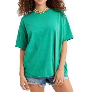T-shirts d'entraînement décontractés à séchage rapide pour l'été 2026, respirants et confortables, pour filles et femmes, coupe oversize, vente en gros, OEM - Product Image 2